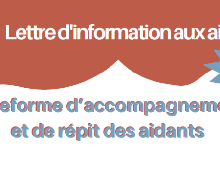 Lettre d'information aux aidants